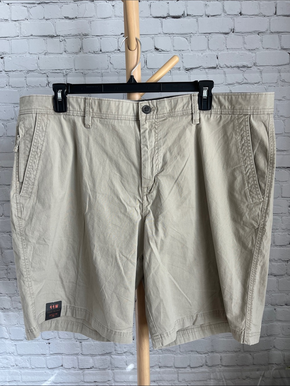 NEW Copper & Oak Men's Khaki Casual Cotton Shorts